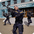 NY Police Heist Shooting Game Logo