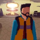 The Wanderer : A Post-Apocalyptic Survival Logo